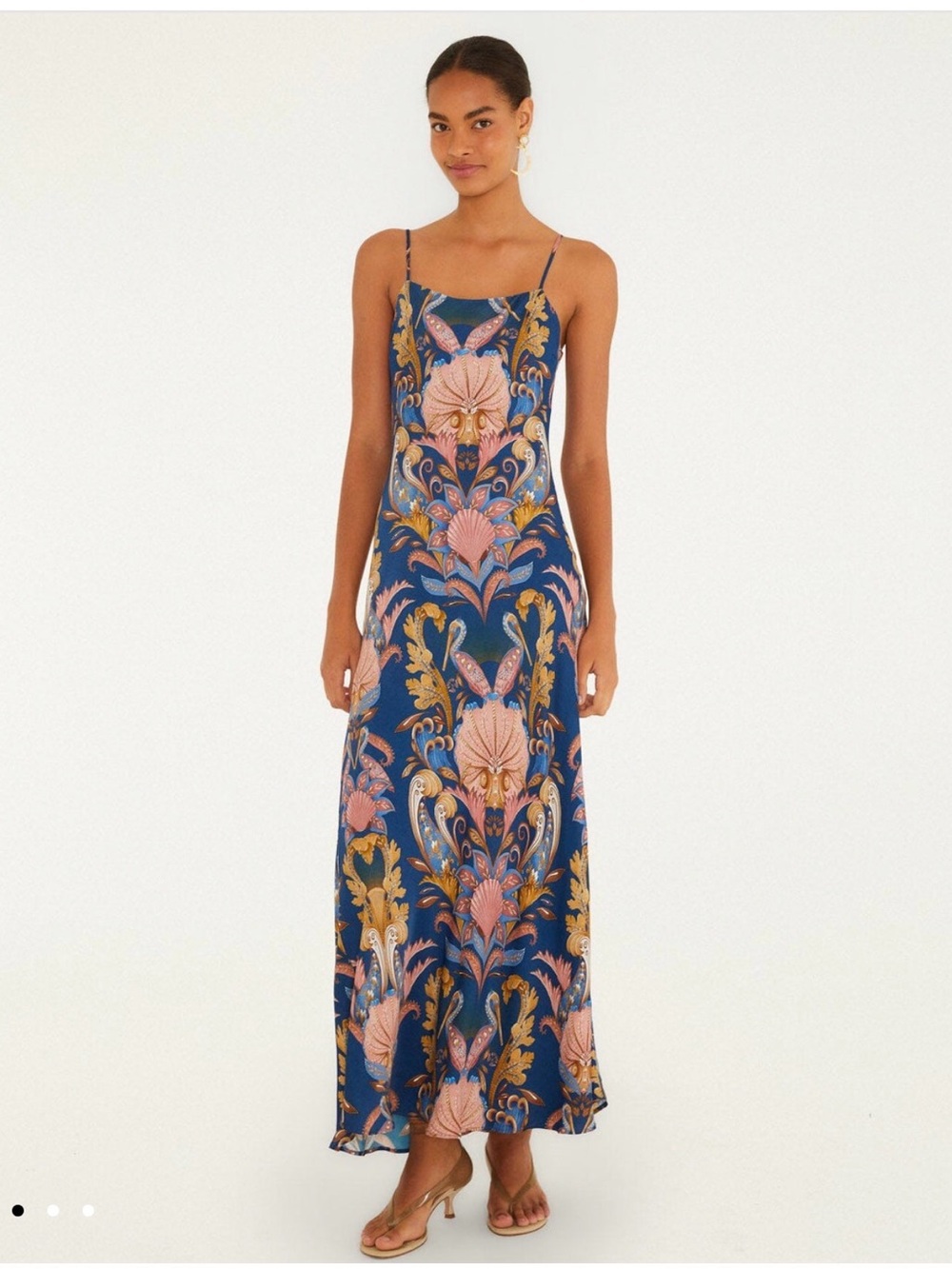 NWT Farm Rio Sea Garden Maxi Dress